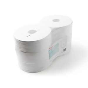 Staples Ultra Soft Jumbo Rollo de papel higiénico, 2 capas, 1114 hojas, 90 mm, blanco Staples Ultra Soft Jumbo Rollo de papel higiénico, 2 capas, 1114 hojas, 90 mm, blanco