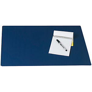 Staples Vade de escritorio, plástico, 650 x 500 mm, azul Staples Vade de escritorio, plástico, 650 x 500 mm, azul