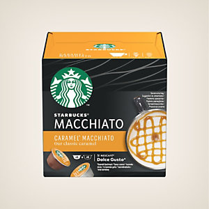 Starbucks Café Caramel Macchiato pour machine Dolce Gusto - Paquet 12 capsules