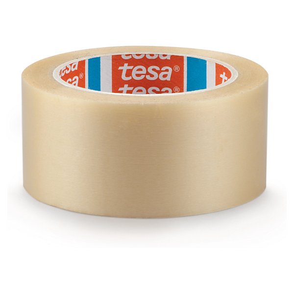 Stark transparent PVC-packtejp Tesa 38 mm x 66 m - 4