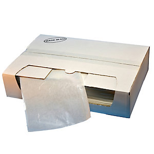 STARLINE Busta adesiva portadocumenti - senza stampa - C6 (16 x 12 cm) - carta - trasparente - Eco Starline