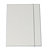 STARLINE Cartellina con elastico - cartone plastificato - 3 lembi - 25x34 cm - bianco - 1