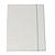 STARLINE Cartellina con elastico - cartone plastificato - 3 lembi - 25x34 cm - bianco - 2