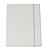 STARLINE Cartellina con elastico - cartone plastificato - 3 lembi - 25x34 cm - bianco - 3