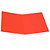STARLINE Cartellina semplice - 200 gr - cartoncino bristol - rosso  - conf. 50 pezzi - 3