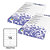STARLINE Etichette adesive - in carta - permanenti - 105 x 37 mm - 16 et/fg - 100 fogli - bianco - 2