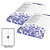 STARLINE Etichette adesive - in carta - permanenti - 105 x 72 mm - 8 et/fg - 100 fogli - bianco - 1