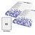 STARLINE Etichette adesive - in carta - permanenti - 42 x 16,9 mm - 85 et/fg - 100 fogli - bianco - 2