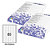 STARLINE Etichette adesive - in carta - permanenti - 42 x 16,9 mm - 85 et/fg - 100 fogli - bianco - 4