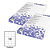 STARLINE Etichette adesive - in carta - permanenti - 70 x 48 mm - 18 et/fg - 100 fogli - bianco - 2