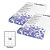 STARLINE Etichette adesive - in carta - permanenti - 70 x 48 mm - 18 et/fg - 100 fogli - bianco - 4