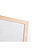 STARLINE Lavagna bianca magnetica - 45 x 60 cm - cornice legno - bianco - 5