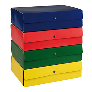 STARLINE Scatola progetto - dorso 4 cm - rosso - Starline STARLINE Scatola progetto - dorso 4 cm - rosso - Starline