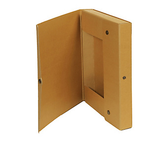 STARLINE Scatola progetto - dorso 6 cm - 25x35 cm - cartone FSC - avana - Starline STARLINE Scatola progetto - dorso 6 cm - 25x35 cm - cartone FSC - avana - Starline
