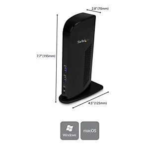 STARTECH, Accessori notebook, Docking station dvi hdmi usb 3, USB3SDOCKHD STARTECH, Accessori notebook, Docking station dvi hdmi usb 3, USB3SDOCKHD