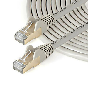 STARTECH, Cavi fibra / ethernet / telef., Cavo di rete ethernet rj45 cat6a d, 6ASPAT10MGR STARTECH, Cavi fibra / ethernet / telef., Cavo di rete ethernet rj45 cat6a d, 6ASPAT10MGR
