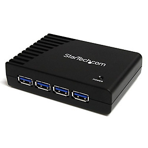 STARTECH .com Adaptador Concentrador Hub Ladrón USB 3.0 Super Speed 4 Puertos Salidas PC Mac - Negro, USB 3.2 Gen 1 (3.1 Gen 1) Type-A, 5000 Mbit/s, Negro, Poder, 5 V, 2 A ST4300USB3EU STARTECH .com Adaptador Concentrador Hub Ladrón USB 3.0 Super Speed 4 Puertos Salidas PC Mac - Negro, USB 3.2 Gen 1 (3.1 Gen 1) Type-A, 5000 Mbit/s, Negro, Poder, 5 V, 2 A ST4300USB3EU