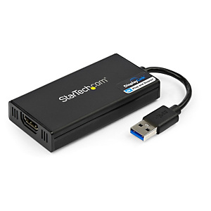 STARTECH .com Adaptador Gráfico Externo USB 3.0 a HDMI - UltraHD 4K 30Hz - Certificado DisplayLink - Conversor USB-A a HDMI para Monitor - Tarjeta Gráfica Externa de Vídeo - Mac y Windows, 3.2 Gen 1 (3.1 Gen 1), USB tipo A, Salida HDMI, 3840 x 2160 Pixele STARTECH .com Adaptador Gráfico Externo USB 3.0 a HDMI - UltraHD 4K 30Hz - Certificado DisplayLink - Conversor USB-A a HDMI para Monitor - Tarjeta Gráfica Externa de Vídeo - Mac y Windows, 3.2 Gen 1 (3.1 Gen 1), USB tipo A, Salida HDMI, 3840 x 2160 Pixele