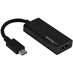 STARTECH .com Adaptador Gráfico USB-C a HDMI 4K60Hz - Conversor de Vídeo USB Tipo C a HDMI - Compatible Thunderbolt 3 - Dongle, USB Tipo C, Salida HDMI, 3840 x 2160 Pixeles CDP2HD4K60 STARTECH .com Adaptador Gráfico USB-C a HDMI 4K60Hz - Conversor de Vídeo USB Tipo C a HDMI - Compatible Thunderbolt 3 - Dongle, USB Tipo C, Salida HDMI, 3840 x 2160 Pixeles CDP2HD4K60