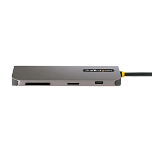 STARTECH .com Adaptador Multipuertos USB C de Vídeo 4K a 60Hz, con Hub de 3 Puertos USB-A de 5Gbps, Entrega de Alimentación USB de 100W, Red Ethernet, SD/microSD, Cable de 30cm, Alámbrico, USB 3.2 Gen 1 (3.1 Gen 1) Type-C, 100 W, 10,100,1000 Mbit/s, IEEE STARTECH .com Adaptador Multipuertos USB C de Vídeo 4K a 60Hz, con Hub de 3 Puertos USB-A de 5Gbps, Entrega de Alimentación USB de 100W, Red Ethernet, SD/microSD, Cable de 30cm, Alámbrico, USB 3.2 Gen 1 (3.1 Gen 1) Type-C, 100 W, 10,100,1000 Mbit/s, IEEE