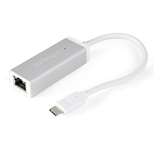 STARTECH .com Adaptador de red USB-C a Gigabit - Plateado, Alámbrico, USB, Ethernet, 5000 Mbit/s, Plata US1GC30A STARTECH .com Adaptador de red USB-C a Gigabit - Plateado, Alámbrico, USB, Ethernet, 5000 Mbit/s, Plata US1GC30A
