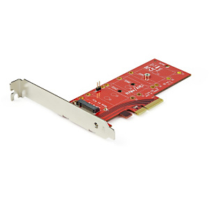 STARTECH .com Adaptador de SSD M2 a PCIe - Conversor NVMe / AHCI / NGFF / M-Key a PCIe 3.0 x4 - Perfil Bajo o Completo - Adaptador PCI Express a SSD M.2, PCIe, M.2, Full-height / Low-profile, PCI 3.0, Rojo, 8 Gbit/s PEX4M2E1 STARTECH .com Adaptador de SSD M2 a PCIe - Conversor NVMe / AHCI / NGFF / M-Key a PCIe 3.0 x4 - Perfil Bajo o Completo - Adaptador PCI Express a SSD M.2, PCIe, M.2, Full-height / Low-profile, PCI 3.0, Rojo, 8 Gbit/s PEX4M2E1