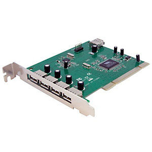 STARTECH .com Adaptador Tarjeta PCI USB 2.0 de Alta Velocidad 7 Puertos - 4 Externos y 3 Internos, PCI/PCI-X, USB 2.0, PCI 2.2, Verde, CE, FCC, TAA, REACH, VIA/VLI - VT6212 PCIUSB7 STARTECH .com Adaptador Tarjeta PCI USB 2.0 de Alta Velocidad 7 Puertos - 4 Externos y 3 Internos, PCI/PCI-X, USB 2.0, PCI 2.2, Verde, CE, FCC, TAA, REACH, VIA/VLI - VT6212 PCIUSB7