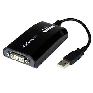 STARTECH .com Adaptador de Vídeo Externo USB a DVI - Tarjeta Gráfica Externa Cable para Mac y PC - 1920x1200, 2.0, USB tipo A, Salida DVI, 1920 x 1200 Pixeles USB2DVIPRO2 STARTECH .com Adaptador de Vídeo Externo USB a DVI - Tarjeta Gráfica Externa Cable para Mac y PC - 1920x1200, 2.0, USB tipo A, Salida DVI, 1920 x 1200 Pixeles USB2DVIPRO2