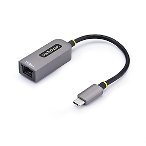 StarTech.com Adaptateur 2.5GbE USB-C vers Ethernet, NBASE-T NIC, USB 3.0 Type-C 2.5/1G Réseau Multi Speed, Compatible Thunderbolt, Windows & Mac, Avec StarTech.com Adaptateur 2.5GbE USB-C vers Ethernet, NBASE-T NIC, USB 3.0 Type-C 2.5/1G Réseau Multi Speed, Compatible Thunderbolt, Windows & Mac, Avec