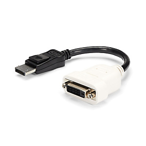 StarTech.com Adaptateur / Convertisseur vidéo DisplayPort vers DVI - M/F - 1920x1200 / 1080p, 0,24 m, DisplayPort, DVI-D, Mâle, Femelle, Droit DP2DVI StarTech.com Adaptateur / Convertisseur vidéo DisplayPort vers DVI - M/F - 1920x1200 / 1080p, 0,24 m, DisplayPort, DVI-D, Mâle, Femelle, Droit DP2DVI