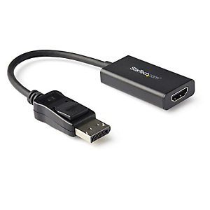 StarTech.com Adaptateur DisplayPort vers HDMI 4K 60 Hz avec HDR, 0,122 m, DisplayPort, HDMI Type A (Standard), Mâle, Femelle, Droit DP2HD4K60H StarTech.com Adaptateur DisplayPort vers HDMI 4K 60 Hz avec HDR, 0,122 m, DisplayPort, HDMI Type A (Standard), Mâle, Femelle, Droit DP2HD4K60H