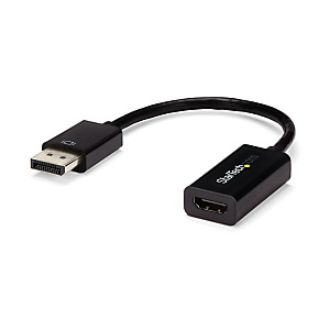 StarTech.com Adaptateur DisplayPort vers HDMI - Convertisseur Vidéo DP Actif 4K 30Hz vers HDMI - Câble d'Adaptation pour Moniteur/TV/Écran HDMI - Adap StarTech.com Adaptateur DisplayPort vers HDMI - Convertisseur Vidéo DP Actif 4K 30Hz vers HDMI - Câble d'Adaptation pour Moniteur/TV/Écran HDMI - Adap