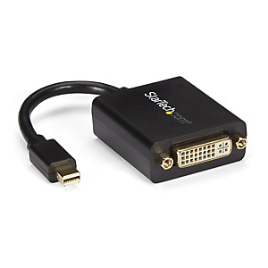 StarTech.com Adaptateur Mini DisplayPort vers DVI - Convertisseur Mini DP à DVI-D - Vidéo 1080p - Certifié VESA - mDP ou TB 1/2 Mac/PC vers moniteur D StarTech.com Adaptateur Mini DisplayPort vers DVI - Convertisseur Mini DP à DVI-D - Vidéo 1080p - Certifié VESA - mDP ou TB 1/2 Mac/PC vers moniteur D