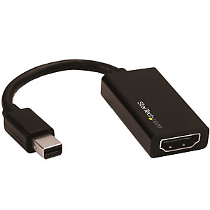 StarTech.com Adaptateur Mini DisplayPort vers HDMI - Convertisseur Vidéo Actif mDP 1.4 à HDMI 2.0 - 4K60Hz - Mini DP ou Thunderbolt 1/2 Mac/PC vers Mo StarTech.com Adaptateur Mini DisplayPort vers HDMI - Convertisseur Vidéo Actif mDP 1.4 à HDMI 2.0 - 4K60Hz - Mini DP ou Thunderbolt 1/2 Mac/PC vers Mo