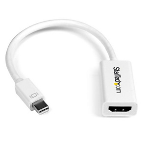 StarTech.com Adaptateur Mini DisplayPort vers HDMI - Convertisseur Vidéo Actif mDP à HDMI - 4K30Hz - Mini DP ou TB 1/2 Mac/PC vers Moniteur/Écran HDMI StarTech.com Adaptateur Mini DisplayPort vers HDMI - Convertisseur Vidéo Actif mDP à HDMI - 4K30Hz - Mini DP ou TB 1/2 Mac/PC vers Moniteur/Écran HDMI