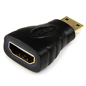 StarTech.com Adaptateur Mini HDMI vers HDMI - Convertisseur HDMI Haute Vitesse 4K - Adaptateur HDMI Haut Débit Ultra HD 4K 30Hz - HDMI 1.4 - Connecteu StarTech.com Adaptateur Mini HDMI vers HDMI - Convertisseur HDMI Haute Vitesse 4K - Adaptateur HDMI Haut Débit Ultra HD 4K 30Hz - HDMI 1.4 - Connecteu