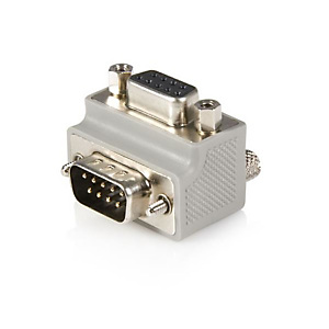 StarTech.com Adaptateur série DB9 vers DB9 à angle droit type 2 - M/F, DB9, DB9, Gris GC99MFRA2 StarTech.com Adaptateur série DB9 vers DB9 à angle droit type 2 - M/F, DB9, DB9, Gris GC99MFRA2