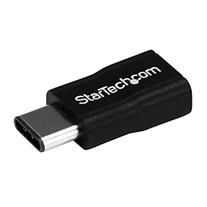 StarTech.com Adaptateur USB 2.0 USB-C vers Micro USB - M/F, USB 2.0 Type-C, USB 2.0 Micro-B, Noir USB2CUBADP StarTech.com Adaptateur USB 2.0 USB-C vers Micro USB - M/F, USB 2.0 Type-C, USB 2.0 Micro-B, Noir USB2CUBADP