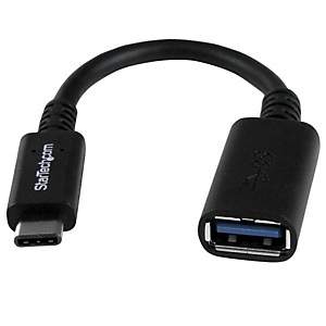 StarTech.com Adaptateur USB 3.0 USB-C vers USB-A - M/F, 0,15 m, USB C, USB A, USB 3.2 Gen 1 (3.1 Gen 1), Mâle/Femelle, Noir USB31CAADP StarTech.com Adaptateur USB 3.0 USB-C vers USB-A - M/F, 0,15 m, USB C, USB A, USB 3.2 Gen 1 (3.1 Gen 1), Mâle/Femelle, Noir USB31CAADP