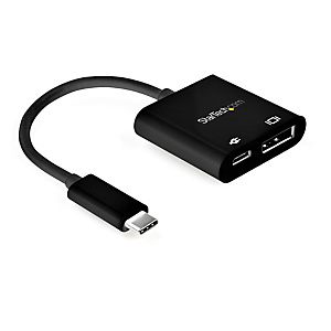 StarTech.com Adaptateur USB-C vers DisplayPort avec Power Delivery - Convertisseur Vidéo 8K 60Hz /4K 120Hz USB Type C vers DP 1.4 avec Chargement 60W StarTech.com Adaptateur USB-C vers DisplayPort avec Power Delivery - Convertisseur Vidéo 8K 60Hz /4K 120Hz USB Type C vers DP 1.4 avec Chargement 60W