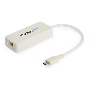 StarTech.com Adaptateur USB-C vers Gigabit Ethernet avec port USB-A - Adaptateur Réseau Blanc 1Gbps NIC USB 3.0/3.1 Type C - 1GbE USB-C RJ45/LAN TB3 C StarTech.com Adaptateur USB-C vers Gigabit Ethernet avec port USB-A - Adaptateur Réseau Blanc 1Gbps NIC USB 3.0/3.1 Type C - 1GbE USB-C RJ45/LAN TB3 C