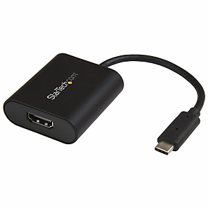 StarTech.com Adaptateur USB-C vers HDMI avec switch pour mode présentateur - 4K 60 Hz, 3.2 Gen 1 (3.1 Gen 1), USB Type-C, Sortie HDMI, 3840 x 2160 pix StarTech.com Adaptateur USB-C vers HDMI avec switch pour mode présentateur - 4K 60 Hz, 3.2 Gen 1 (3.1 Gen 1), USB Type-C, Sortie HDMI, 3840 x 2160 pix