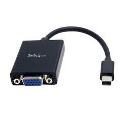 StarTech.com Adattatore convertitore video Mini DisplayPort a VGA - Bianco - convertitore video - nero