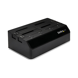 STARTECH .com Base de Acoplamiento USB 3.0 de 4 Bahías SATA - Docking Station USB de Discos Duros o SSD SATA III de 2,5/3,5' - de Intercambio en Caliente - Carga Superior, Unidad de disco duro, SSD, SATA, Serial ATA II, Serial ATA III, 2.5,3.5', 8 TB, USB STARTECH .com Base de Acoplamiento USB 3.0 de 4 Bahías SATA - Docking Station USB de Discos Duros o SSD SATA III de 2,5/3,5' - de Intercambio en Caliente - Carga Superior, Unidad de disco duro, SSD, SATA, Serial ATA II, Serial ATA III, 2.5,3.5', 8 TB, USB