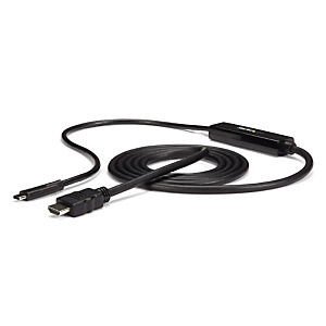 StarTech.com Câble adaptateur USB Type-C vers HDMI de 2 m - M/M - 4K 30 Hz, 2 m, USB Type-C, HDMI, Mâle, Mâle, Droit CDP2HDMM2MB StarTech.com Câble adaptateur USB Type-C vers HDMI de 2 m - M/M - 4K 30 Hz, 2 m, USB Type-C, HDMI, Mâle, Mâle, Droit CDP2HDMM2MB