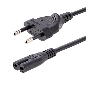 StarTech.com Câble d'Alimentation pour Ordinateur Portable de 2m - Prise EU vers Connecteur C7, 2,5A 250WG, 18AWG - Câble d'Alimentation pour Impriman StarTech.com Câble d'Alimentation pour Ordinateur Portable de 2m - Prise EU vers Connecteur C7, 2,5A 250WG, 18AWG - Câble d'Alimentation pour Impriman