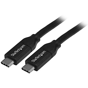 StarTech.com Câble de Charge Rapide USB-C de 4m, Charge et Synchronisation, 100W (5A) PD, USB 2.0, Certifié USB-IF - Cordon de Charge USB C Noir, 4 m, StarTech.com Câble de Charge Rapide USB-C de 4m, Charge et Synchronisation, 100W (5A) PD, USB 2.0, Certifié USB-IF - Cordon de Charge USB C Noir, 4 m,