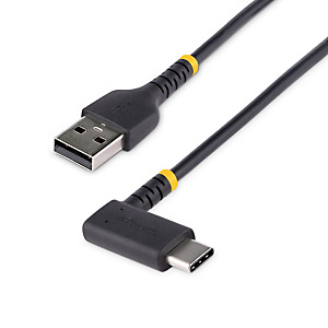 StarTech.com Câble de Charge Rapide USB-A vers USB-C de 15cm, Robuste, Spiralé, Charge et Synchronisation, 3A, USB 2.0, Gaine TPE et Fibre d'Aramide - StarTech.com Câble de Charge Rapide USB-A vers USB-C de 15cm, Robuste, Spiralé, Charge et Synchronisation, 3A, USB 2.0, Gaine TPE et Fibre d'Aramide -