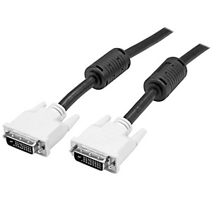 StarTech.com Câble d'écran Dual Link DVI-D 2 m - M/M, 2 m, DVI-D, DVI-D, Mâle, Mâle, Noir, Blanc DVIDDMM2M StarTech.com Câble d'écran Dual Link DVI-D 2 m - M/M, 2 m, DVI-D, DVI-D, Mâle, Mâle, Noir, Blanc DVIDDMM2M