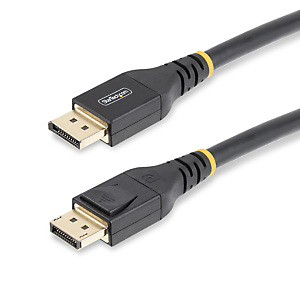 StarTech.com Câble DisplayPort 1.4 Actif de 15m Certifié VESA - Câble DisplayPort DP8K avec HBR3, HDR10, MST, DSC 1.2, HDCP 2.2, 8K 60Hz, 4K 120Hz - C StarTech.com Câble DisplayPort 1.4 Actif de 15m Certifié VESA - Câble DisplayPort DP8K avec HBR3, HDR10, MST, DSC 1.2, HDCP 2.2, 8K 60Hz, 4K 120Hz - C